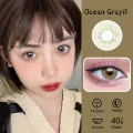 Low price promotion Contacts lenses Party Lens work use Coloured Lenses Blue black Borwn Power 0 Yearly Free lens case. 