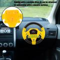 Readystock Music Car Steering Wheel Toy Early Educational Intelligent for Kids Children Simulator Stereng Mainan. 