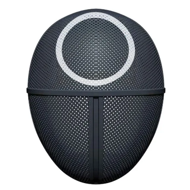 Squid%20Game%20Triangle%20Square%20Circle%20Cosplay%20Plastic%20Red%20Hood%20Man%20Headgear%20Halloween%20Party%20Costume%20Props%20-%20Image%209