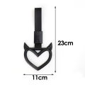 【Special Promotion】 Car Tow Tsurikawa JDM Bus Train Hook Cute Devil Shape Handle Strap Drift Universal Exterior Warning Hang Ring. 