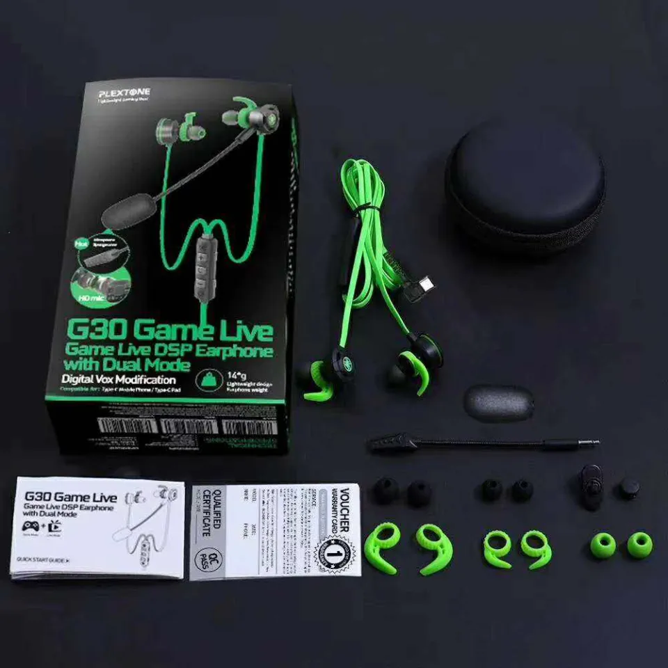 Plextone G30 In Ear Gaming Earphones Daraz .bd