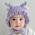 Dear Ear Baby Beanie Hat Winter Autumn Infant Bonnet For Baby Girls Beanie Hats 0-3yrs. 