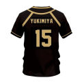 Jersey Futsal Pattern Vl Replika Blue Lock Anime Bastard Munich Summer Men'S And Women'S 3D Casual Fashionable Sports T Shirt Top High Quality. 