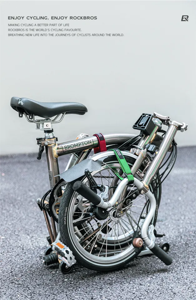 Brompton Bike Wheel Frame Strap Brompton ROCKBROS Bicycle