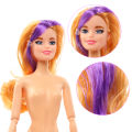 Color BJD 1 PCS 11.5inch Moveable Joints With Head Female Doll Body Figure Accessories Best Toys For Girls Gifts. 