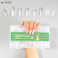 Myyeah 240Pcs Matte False Nail Tips Almond Coffin Fake Nail Tips Full Cover Artificial UV Gel Quick Extension DIY Manicure Tools. 