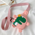 【Happier】Hot selling Bags and Travel Kids Bags Children's Outdoor Children's Bag Cute Dinosaur Chest Bag Messenger Bag For Boys And Girls. 