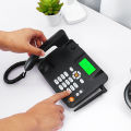 Fixed Wireless GSM Desk Phone Dual SIM Card Mobile Home Office Desktop -. 