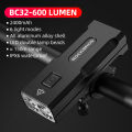 ROCKBROS Bicycle Light 10W 10000 mAh Bike Front Lamp Flashlight 850Lumen Rechargeable Waterproof MTB Headlight Super Bright Flashlight. 