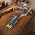 16G Universal New Serial Bus Flash Drive 2.0 Transparent Crystal - 16GB. 