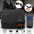 HD 1080P Home Cinema Theater Multimedia LED LCD Projector PC AV TV VGA  HDMI Black-Black. 