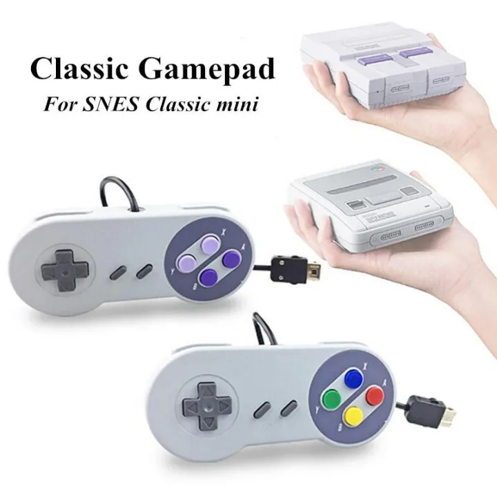 Retor Retor Game Controller Gamepad Joystick For Super SNES Classic Mini ...