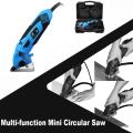 220V 3700rpm New Dust Extraction Multi-function Mini Circular Saw Kit -. 