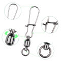 Fishing Ring 10PCS Solid Welded Rings Bearing Connector Fishing Accessories Ball Bearing Swivels Fishing Tackle Strength 26lb-176lb Silver Ring Snaps Swivels Jig High Strength Fishing Gear Saltwater Stainless Steel Accessories. 