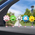 Cute Cartoon Ornament Shaking Head wer Car Interior Decoration Dashboard Decor Toys Hiasan Aesori Kereta. 