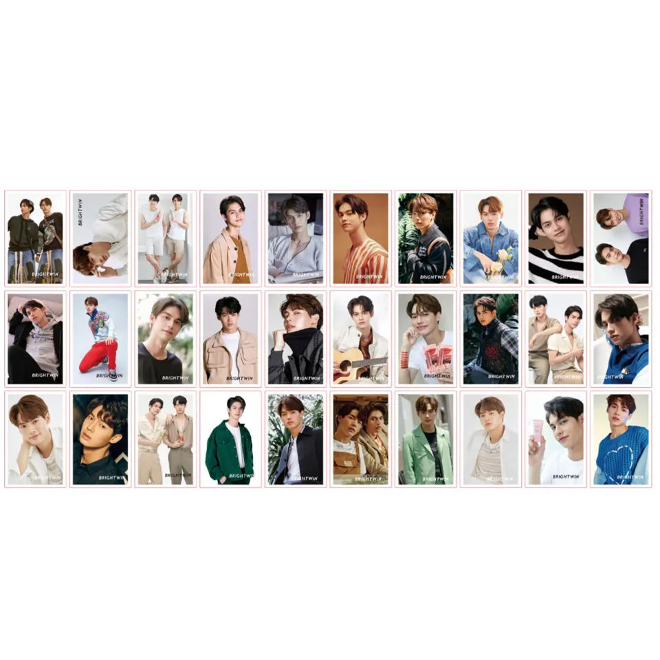 BestGO】30Pcs/Box Bright Win F4 Thailand Lomo Card Kristsingto