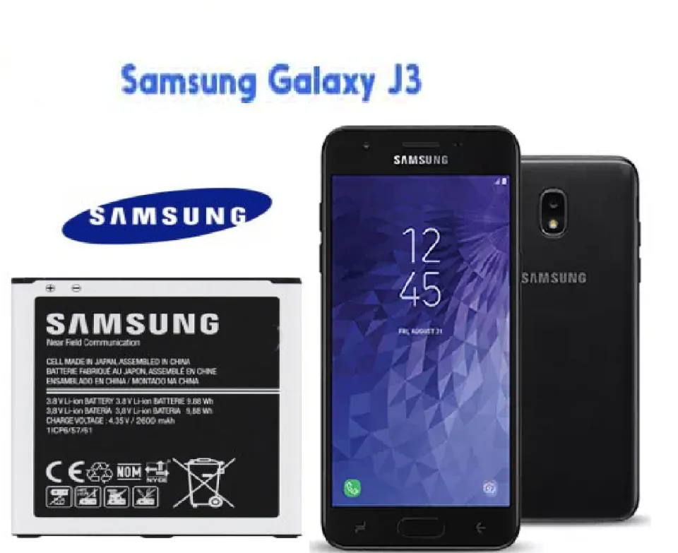Samsung Galaxy J3 Battery 2600mAh Li-ion Replacement Battery for