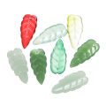 St.kunkka 10-30pcs 10x23mm Exquisite Transparent Leaf Pendant Beads Glass Pendant For DIY Necklace Bracelet Making.