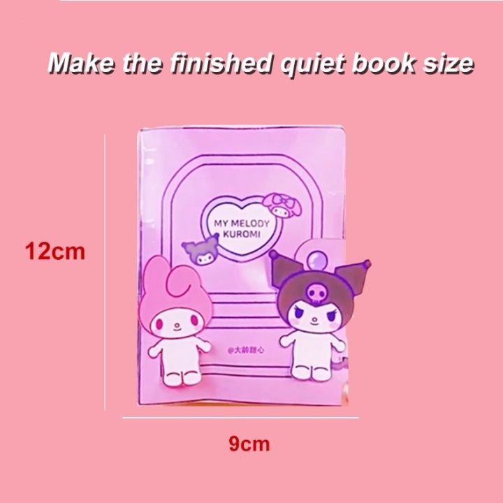 %E3%80%90Must-Have%20Accessories%E3%80%91%20Sanrio%20Melody%20Cinnamoroll%20Kuromi's%20Halloween%20Candy%20Dress%20Up%20Party%20diy%20Quiet%20Book%20Girl's%20Paper%20Doll%20-%20Image%208