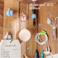 Creative Multifunctional Fi Wire Handg Device Wall Adhesive Hook Strong Marking Non Punching Hub Storage Clip. 