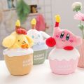 New Sanrio Happy Kawaii LED Cinnamon Roll Kuromi Melody Cartoon Filled Animal Plush Pendant Doll Creative Cute Cake Singing Toy Children's Birthday Gift. 
