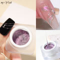 Myyeah 8ml Spider Gel Aurora Nail UV Semi Solid Polish Reflective Wire UV Elastic Drawing Painting Liner Web Nail Art DIY Decor. 