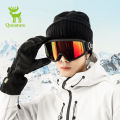 Adult Ski Goggle Anti-fog Anti-UV400 Goggle Double-layer Lenses Wide Vision Windproof Ski Eyewear Shade Snow Sports Equipments. 