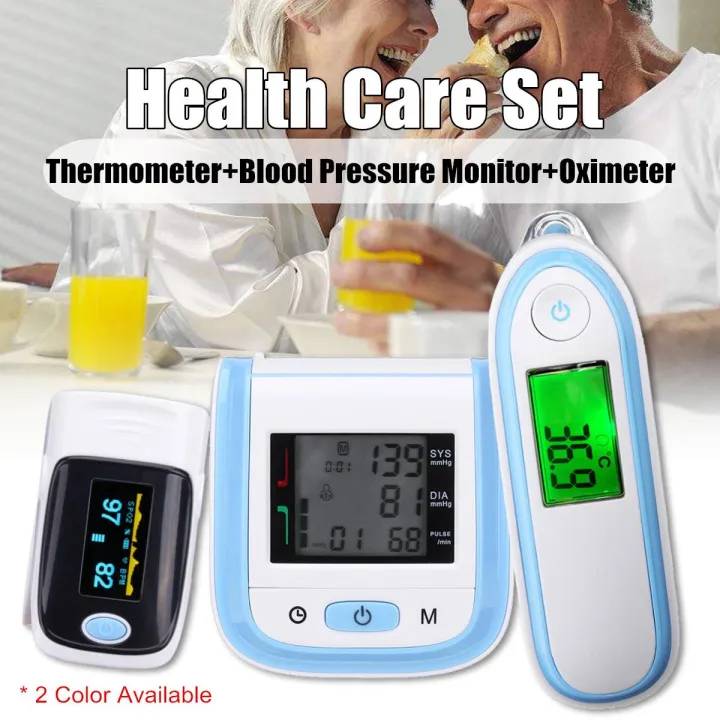 Fingertip Pulse Premium Wrist Blood Health Pressure Monitor Infrared ...