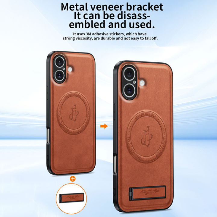 For%20Infinix%20Note%2040%20Pro%20Case%20Leather%20Stand%20Case%20Magnetic%20Cover%20Mag-safe%20Charge%20Shockproof%20Full%20Camera%20Shell%20Back%20cover%20Phone%20Cases%20-%20Image%206