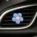 Colorful ra Car Outlet Decoration Aromatherapy Perfume Clip Air Freshener Cute wer Decor Auto Interior Accessories. 