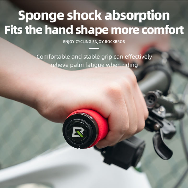 ROCKBROS%20Bike%20Handlebar%20Anti-slip%20Shock-absorbing%20Bilateral%20Lock%20Bicycle%20Grip%20Comfortable%20EVA%20Sponge%20Mountain%20Road%20Bike%20MTB%20Cycling%20Accessories%20-%20Image%207