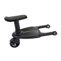 Stroller Board Toddler Buggys Board Wheel Board Skateboard for Prams Joggers.