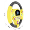 Readystock Music Car Steering Wheel Toy Early Educational Intelligent for Kids Children Simulator Stereng Mainan. 