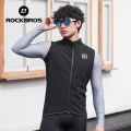 ROCKBROS Fleece Cycling Vest Warm Windproof Lightweight Sports Vest Autumn Winter Unisex Fishing Ski Cycling Motorcycle Riding Clothing. 