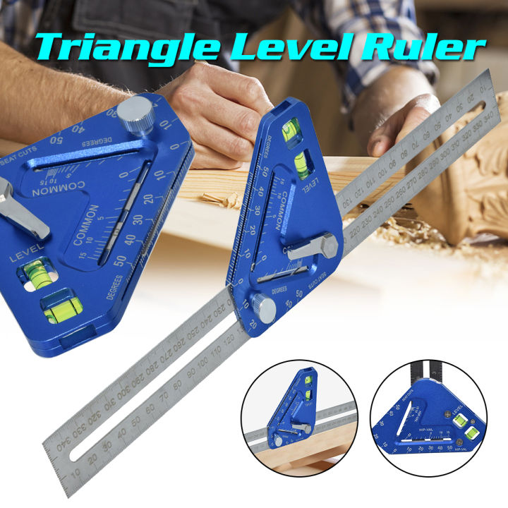 Multifunction Angle Ruler Multi-function Angle Ruler Tools DIY Triangle Woodworking Combination ...