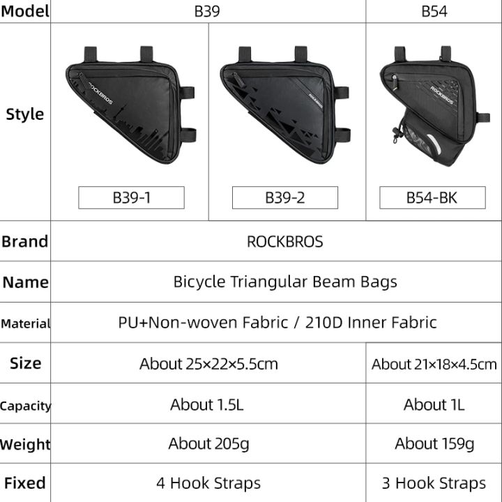 Rockbros%20Frame%20Bag%20Bicycle%20Bag%20Triangular%20Bag%20with%20Water%20Bottle%20Bag%20Without%20Bottle%20for%20MTB%20Road%20Bike%20-%20Image%205