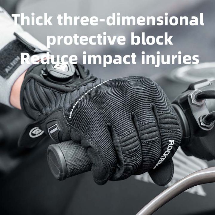 ROCKBROS%20Cycling%20Gloves%20With%20Quick%20Adjustable%20Buckle%20Thicken%20Shockproof%20Comfortable%20Bicycle%20Gloves%20With%20SBR%20Palm%20Pad%20Sensitive%20Touch%20Screen%20Bike%20Gloves%20-%20Image%203