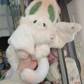 born Bat Rabbit Plush Toy Hing Sleeping Comfort Doll Ragdoll Girls Gift. 