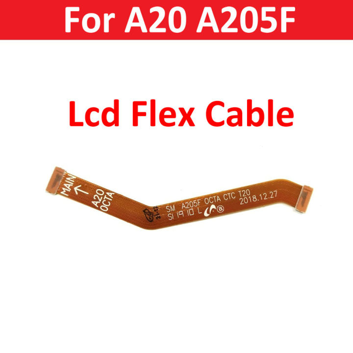 Main%20Motherboard%20LCD%20Display%20Connector%20Flex%20Ribbon%20Cable%20For%20Samsung%20Galaxy%20A20%20A205F%20SM-A205F%20Main%20Flex%20Cable%20-%20Image%203