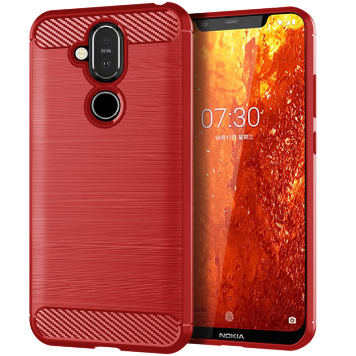 Case%20For%20Nokia%208.1%20Back%20cover%20TPU%20soft%20shell%20brushed%20shock-absorbing%20phone%20case%20-%20Image%206