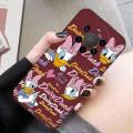 For Huawei Mate 40 Pro Plus Back Cover Case Fashion Disney Ducks Square Frame Soft Silicone Shockproof best quality Cartoon patterns Camera Lens Protector Phone Cases. 