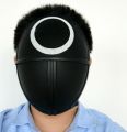 costume Cosplay black · Play Korean netflix Guard 1 Plastic Squid Game Masked Man Mask Halloween Masquerade Prop Lee Jung Jae Same Style. 