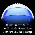 36W Nail Dryer LED UV Nail Art Lamp Polish Acrylic Gel Curing Light Manicure -. 