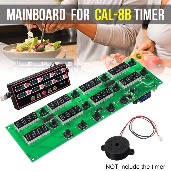 Mainboard Tools DIY Motherboard 8 Channel Digital timer CAL-8B Burger ...