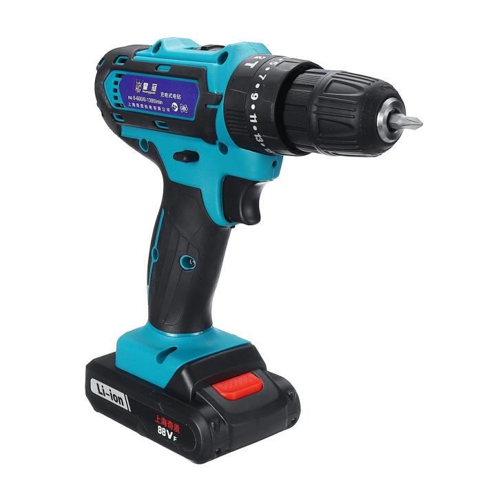 88VF%20Cordless%20New%20Impact%20Drill%201%20Batery%20Rechargeable%2025+3%20Torque%20Screwdriver%20Bit%20-%20-%20Image%204