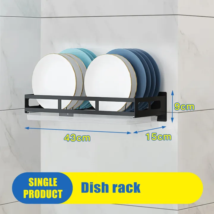 Dish%20Rack%20DIY%20Kitchen%20Storage%20Shelf%20Utensils%20Holder%20Wall%20Mount%20Shelves%20Spice%20-%20Image%204
