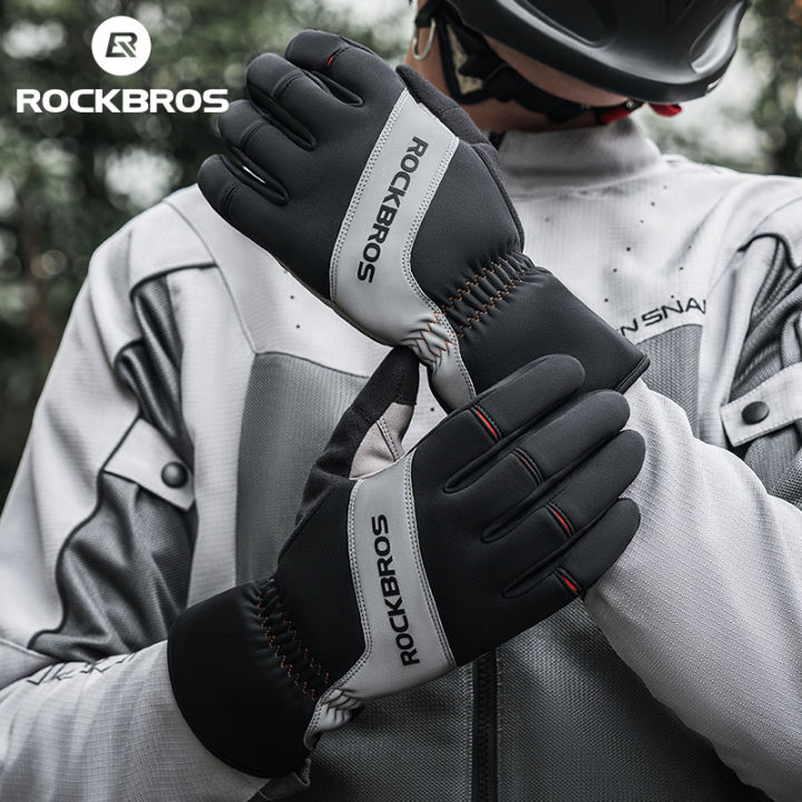 ROCKBROS%20Cycling%20Gloves%20Thick%20Warm%20Shockproof%20Touchscreen%20MTB%20Road%20Bike%20Motorcycle%20Cycling%20Clothing%20-%20Image%202