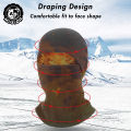 Musion Fleece Thermal Ski Balaclava with Glasses Hole Cold Weather Full Face Ski Mask Windproof Winter Neck Warmer for Cycling and Snowboarding. 