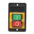 10A 380V KAO-5 Water Proof ON/OFF Push Button Machine Drill Switch Plastic Motor -. 