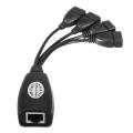 150ft 4in1 New Universal Serial Bus Female Universal Serial Bus Male to RJ45 Female Extension accommodator High Speed Hub -. 